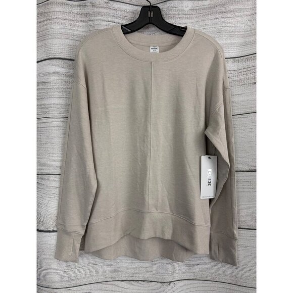 RBX Tops - NWT RBX Crewneck Sweatshirt Stretchy & Soft Blend High-Low Hem Size XS